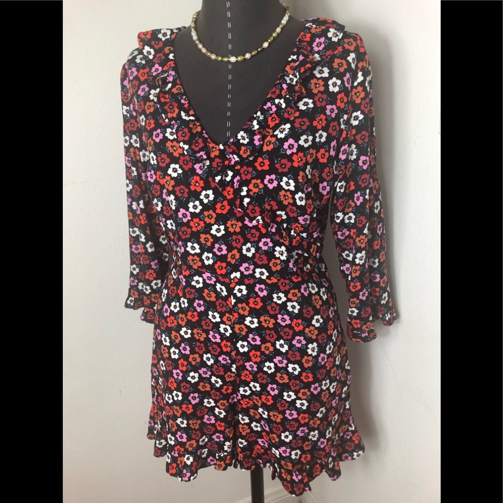 Topshop Floral Rompers - Picture 2 of 5